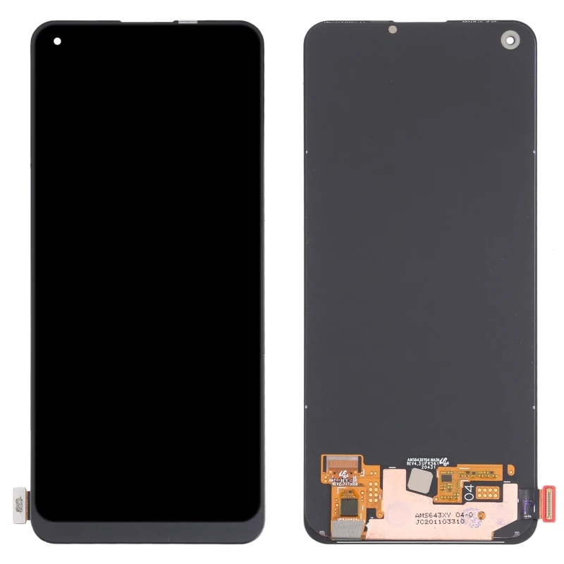 6 4 original lcd for oppo realme 8 pro lcd display screen touch panel parts realme 8pro rmx3081 8 rmx3085 display with frame free global shipping