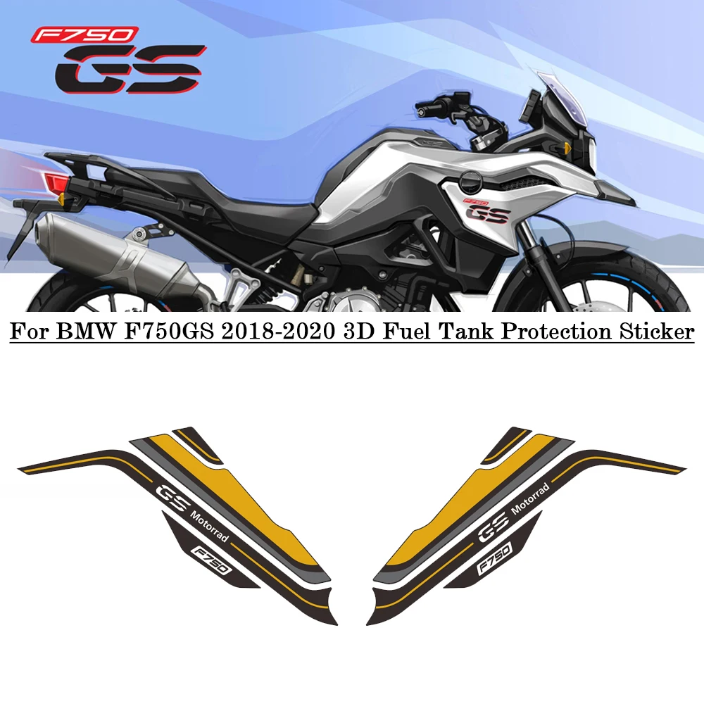 

F750GS Tank Sticker for BMW F750 GS F850 GS F850GS 2018-2020 Motorcycle Accessories Tank Stickers