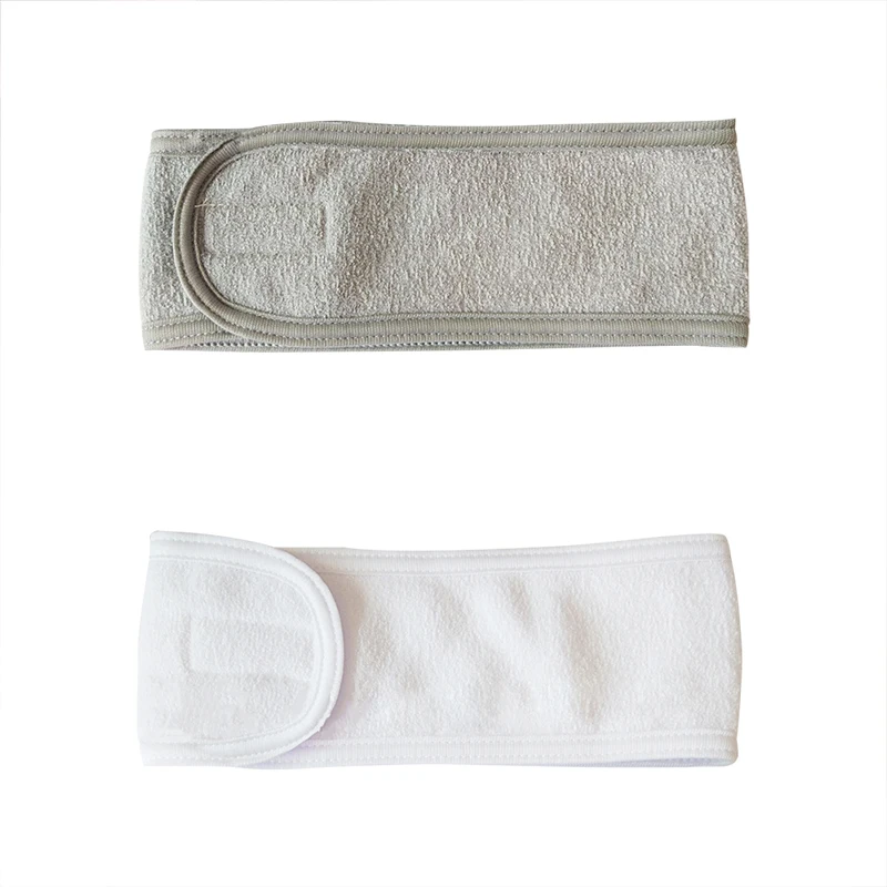 

Для женщин Регулируемый макияж махровые волос Обёрточная бумага повязка на голову из мягкой повязки на голову; Регулируемое салонное Спа У...