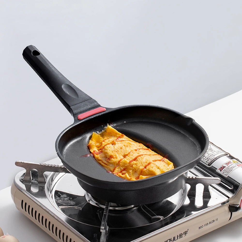 

Japanese Style Frying Pan Omelet Rice/Takoyaki Pan Kitchen Cooking Utensils Breakfast Pan Omurice Mold Cookware Kitchen Supplies