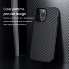 Чехол для iPhone 12, 13 Pro Max, гибридный чехол из синтетического волокна Nillkin для Apple iPhone 13 Pro Max