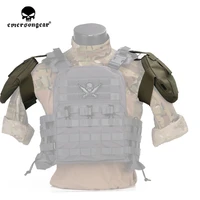 emersongear tactical shoulder pad shoulder protector guard armor pouch for avs cpc vest combat army military outdoor gear 1 pair