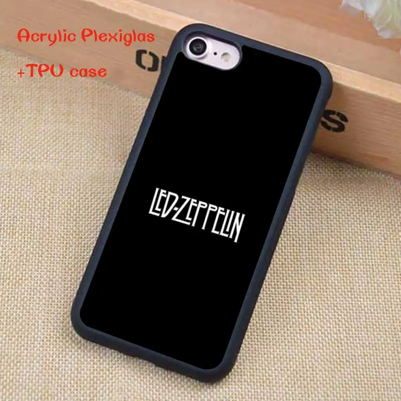 

zeppelins band Phone Case For iphone 12 11 Pro Max X XR XS SE 2020 6S 7 8 Plus Acrylic Plexiglass TPU