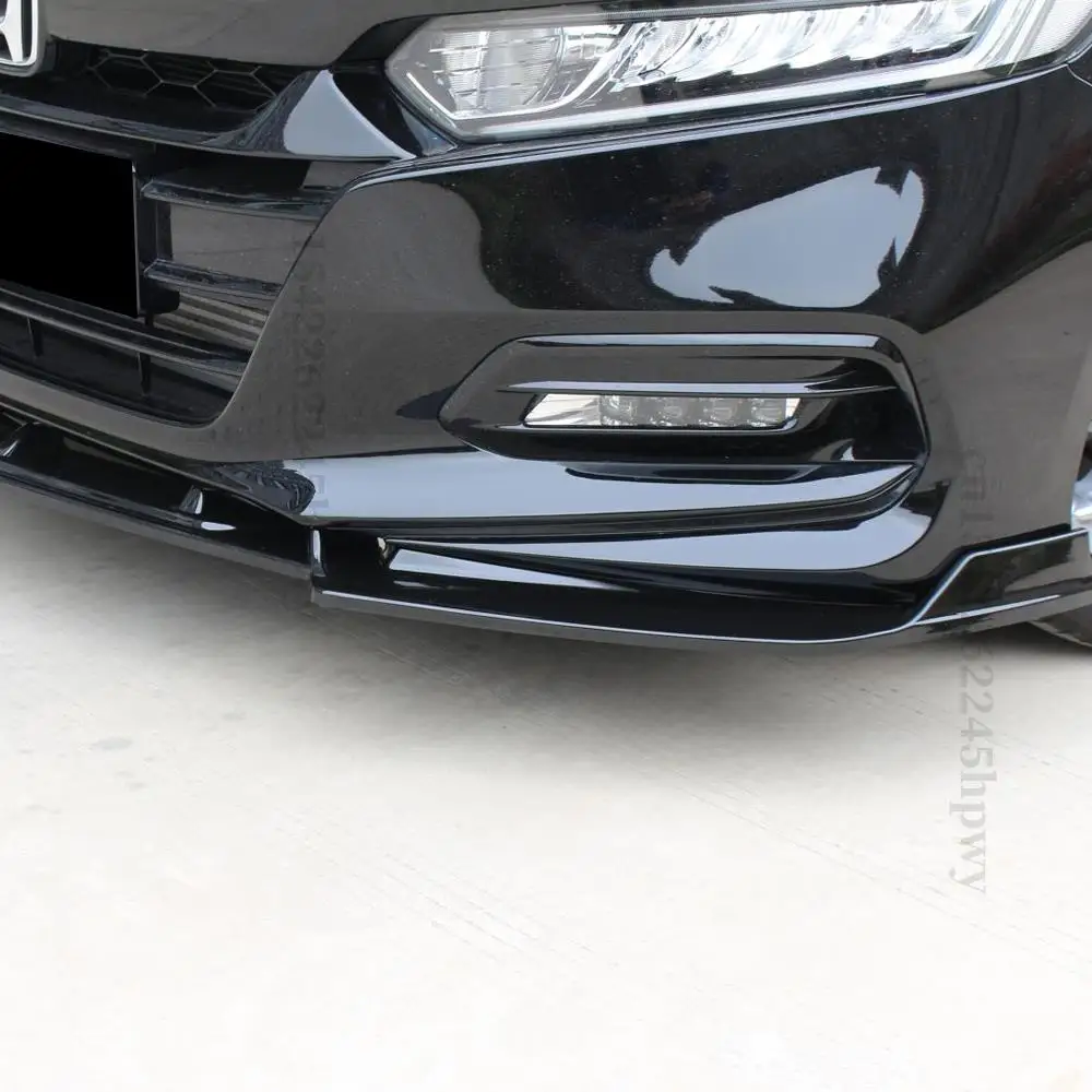 Передний бампер для губ подбородок из углеродного волокна Защитный корпус