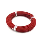 Низкая цена 30M 50M 100M 12k 33Ohm PTFE нагревательный кабель из углеродного волокна напольный Электрический Теплый провод, Минко Тепловая комната обогреватель горячей линии