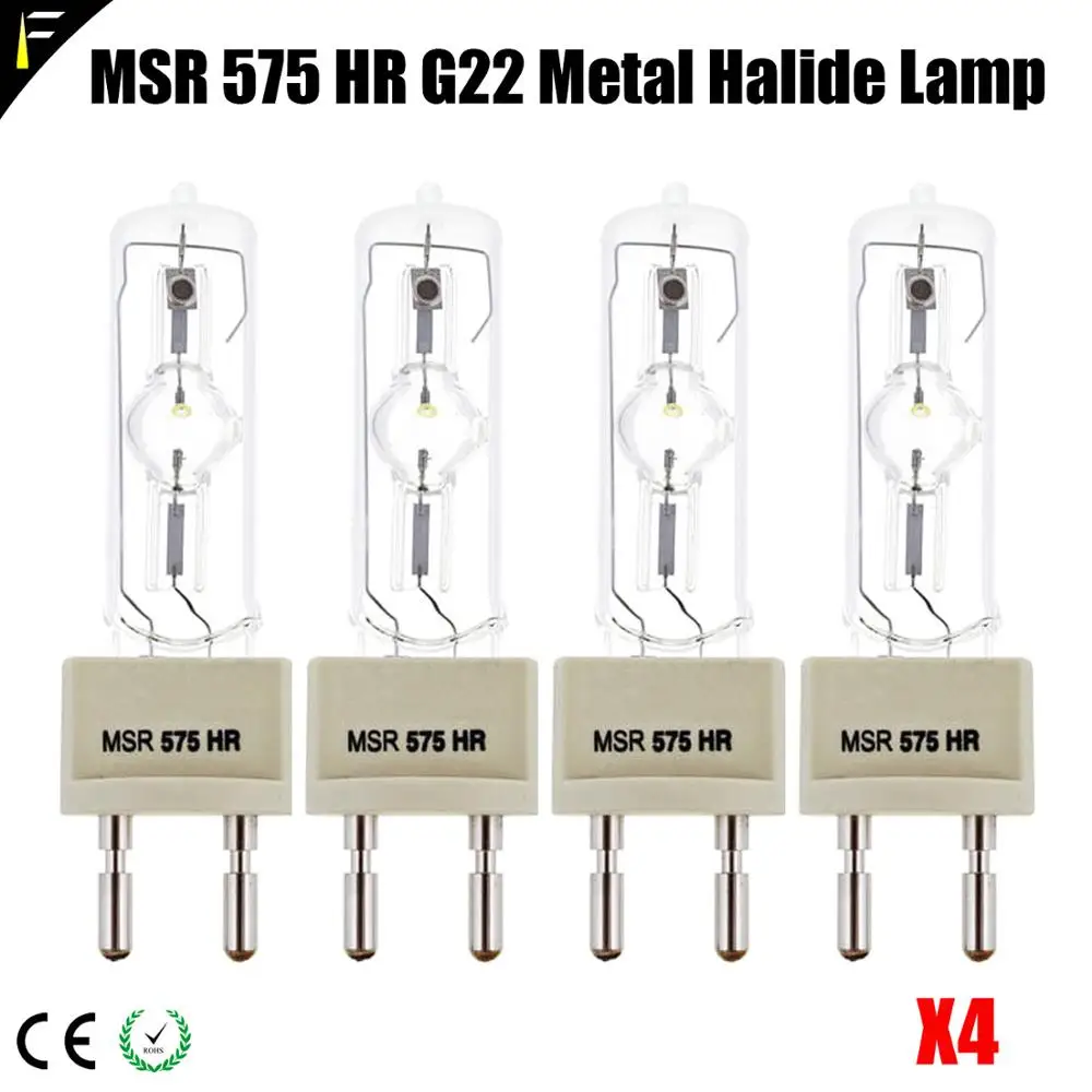 G22 MSD575 движущаяся головка 575 MSR575/2 лампа HSR 575/72 7200K Классическая 575 Автоматическая компьютерная движущаяся головная лампа замена 4 шт./лот - Цвет: G22