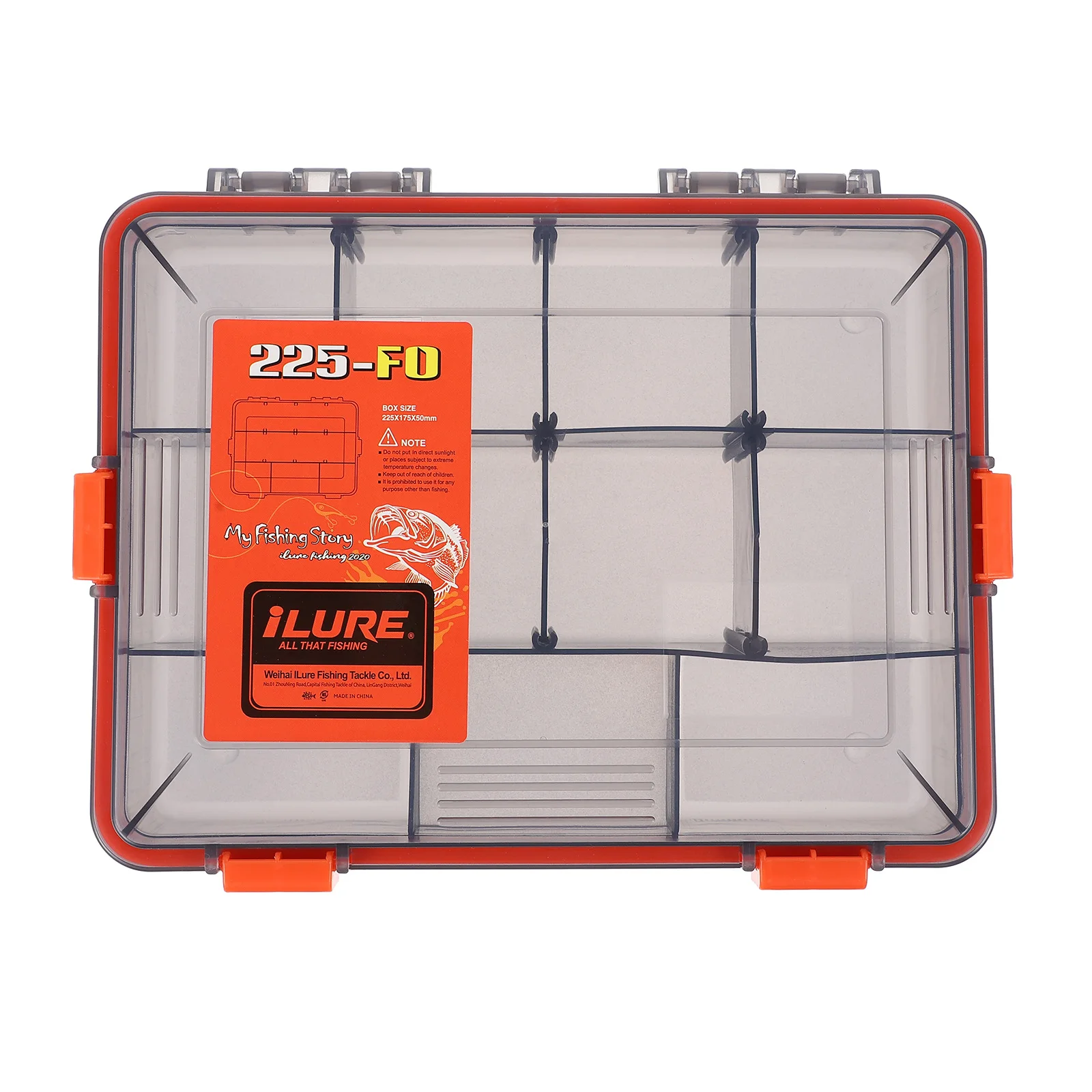 

1pc Portable Fishing Tackle Box Fish Tools Holder Multi-functional Storage Box