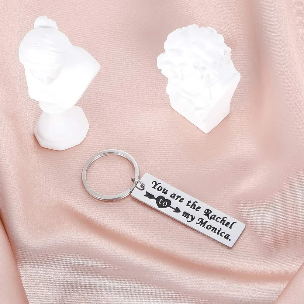 Брелок с дизайном друзья лучший друг подарки для женщин вы Рейчел моей Моники