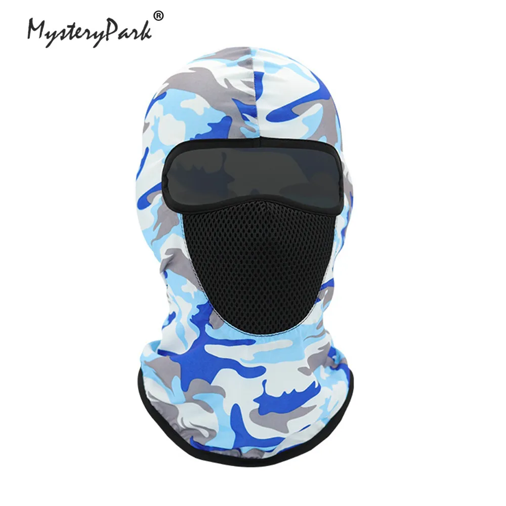 MysteryPark Tactical Camouflage Balaclava Full Face Mask Breathable UV Protection Headband Hunting Cycling Bandana Shield | Спорт и