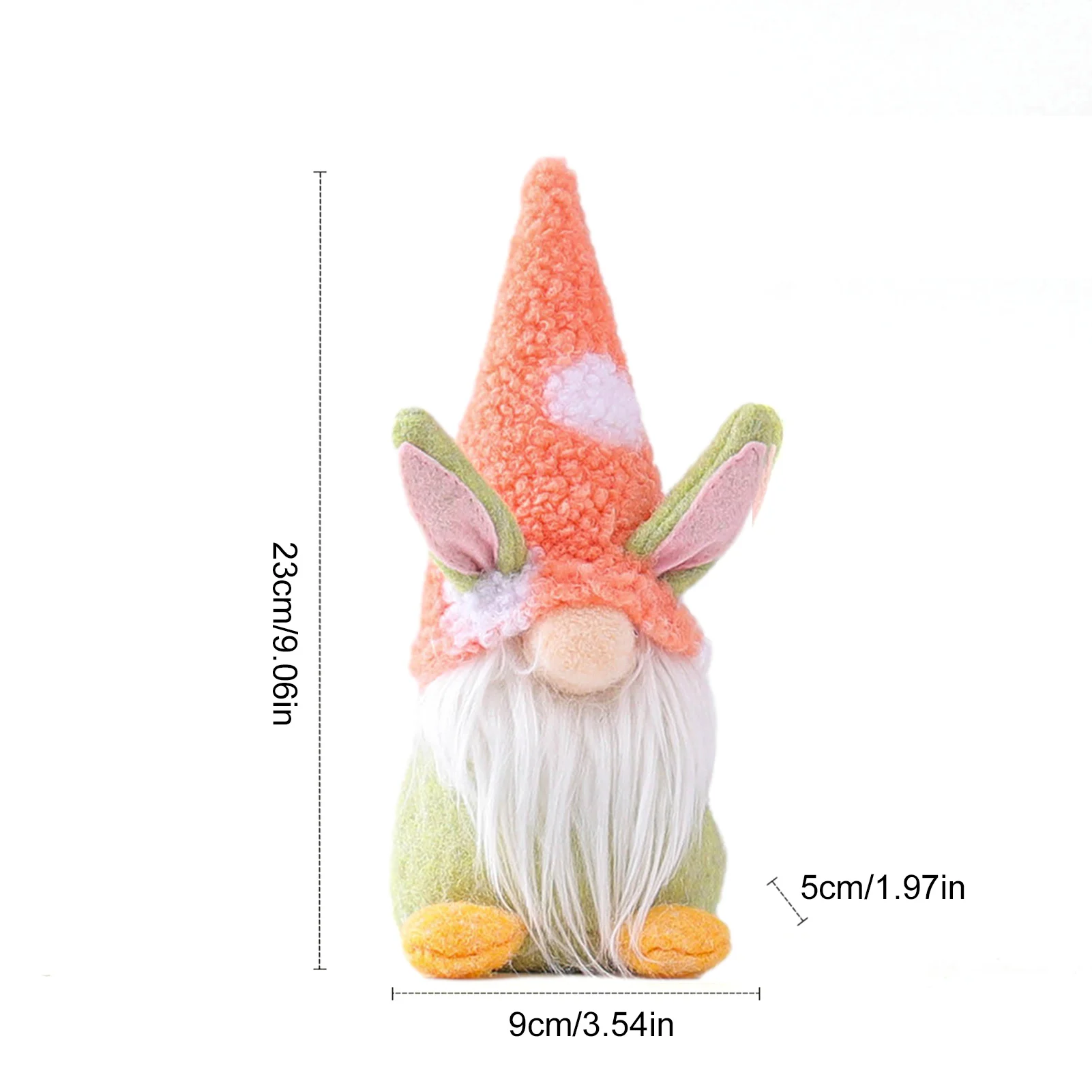 

Easter Bunny Doll Cute Faceless Plush Fiber Gnome Ornament Home Party Decorations Kids Toys Gift