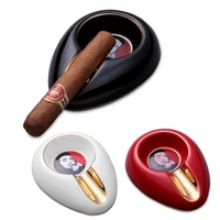 guevara mini size cigar ashtray portable travel humidor for cigar ashtrays outdoor humidifier for cigar with cigar holder