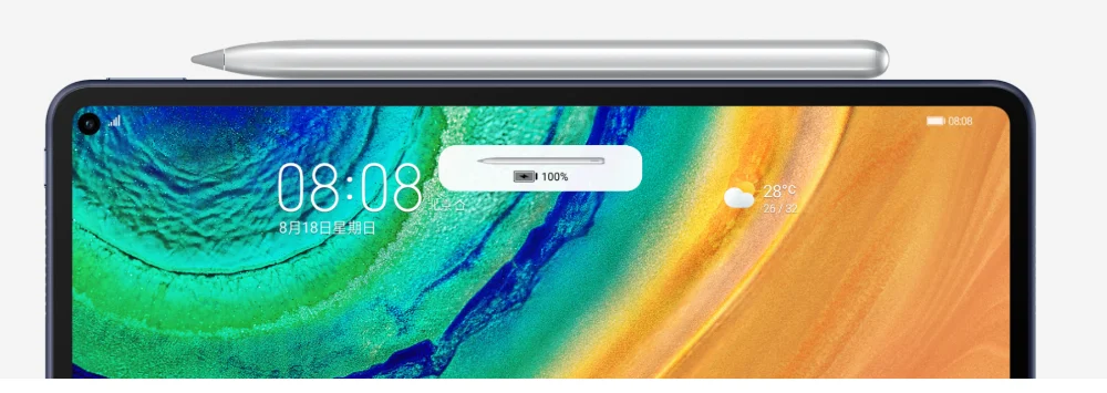 Huawei MatePad Pro MRX-W09/AL09 10,8 дюймовый планшетный ПК Kirin 990 8-ядерный 8 ГБ ОЗУ 256 Гб ПЗУ 2560x1600 Android 10 gps WiFI