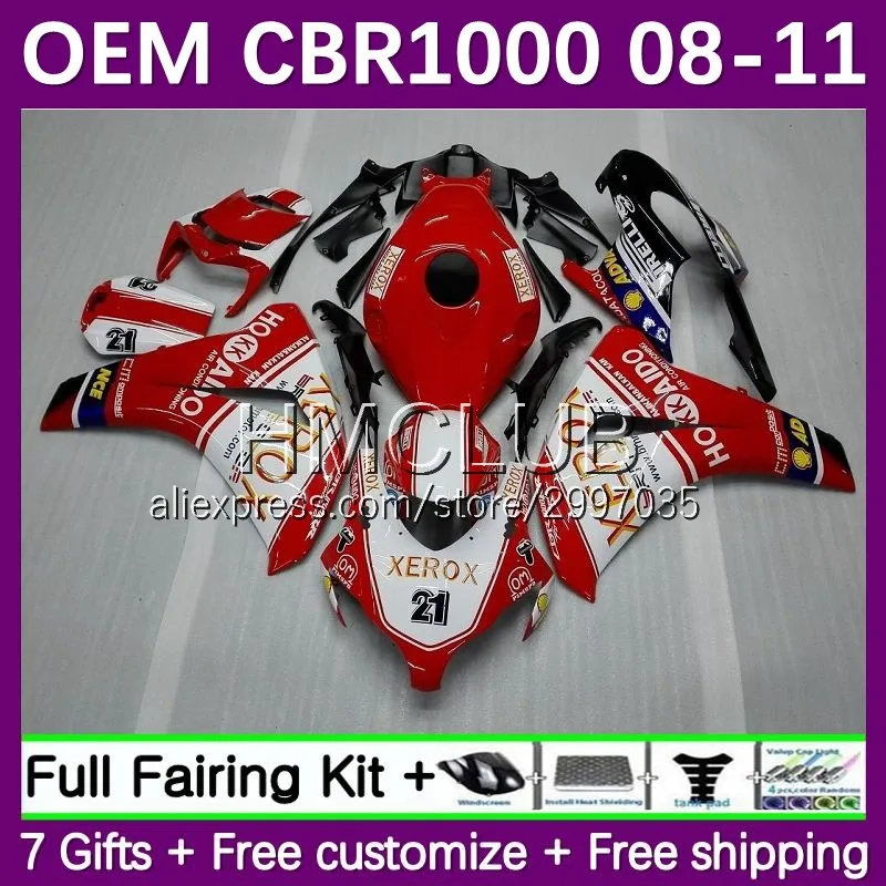 

Injection For HONDA CBR1000 CBR 1000 RR CC 1000RR 2008 2009 2010 2011 19No.15 1000CC CBR1000RR 08 09 10 11 Fairing factory red