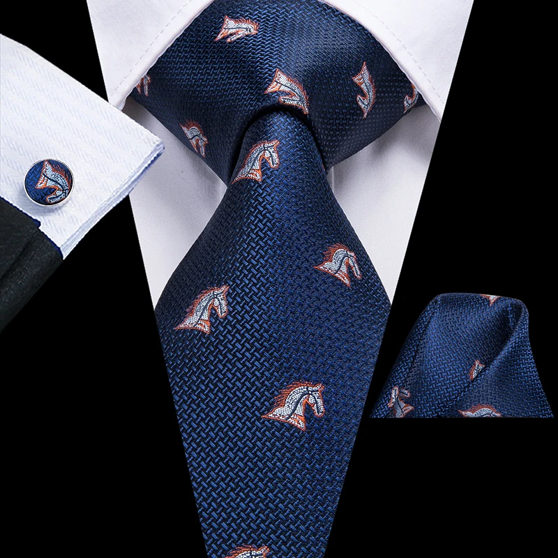 SN-3254 Hi-Tie, Новое поступление, Цветочные Галстуки для мужчин, черный шелковый галстук и карманный квадратный набор, мужские галстуки, модные галстуки Corbatas Para Hombre SN-3030 - Цвет: SN-3254