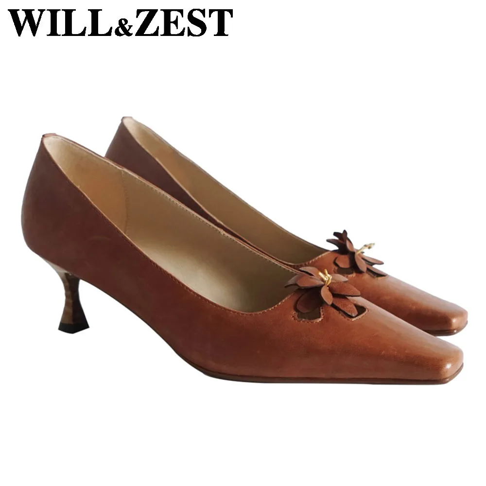 Will &amp Zest Модные женские сандалии модные на низком каблуке с цветочным узором