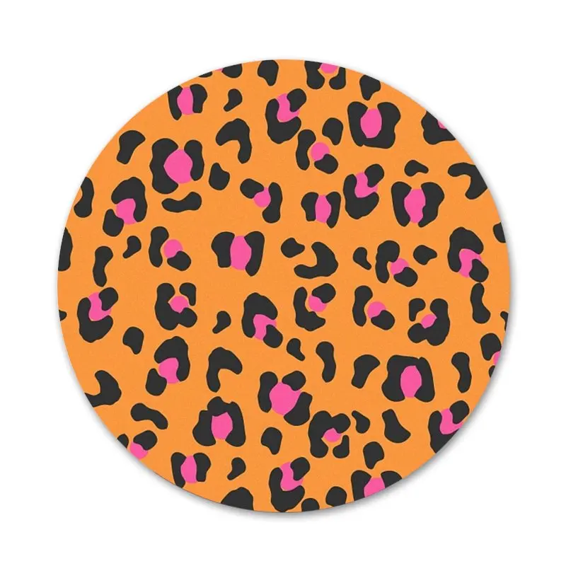 58 мм модные значки с тигром и леопардовым принтом в виде пантеры украшения броши