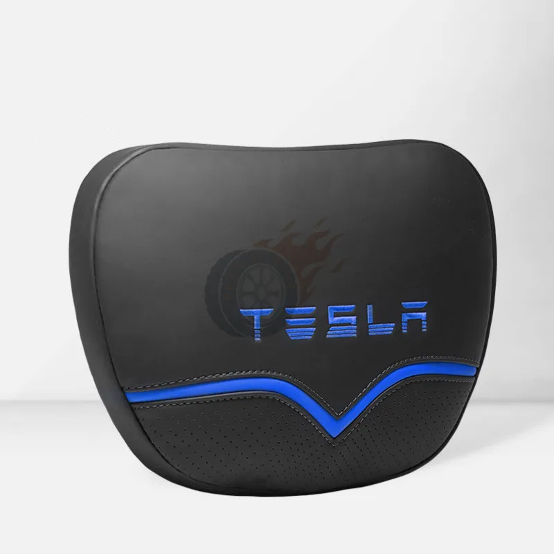 

1X Front Seat Neck Pillow For Tesla Model 3 Model X Model S Model Y Lumbar Protect Super Comfortable Cushion Back Support Pillow