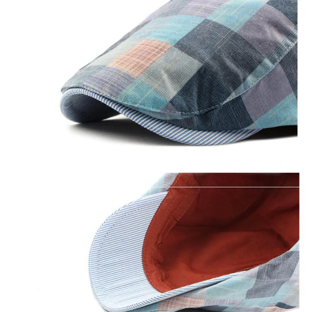 

Unisex Cotton Flat Cap Beret Newsboy Ivy Cabbie Hat Casual & Dress Style Beret Caps Outdoor Sun Breathable Hats boina masculina