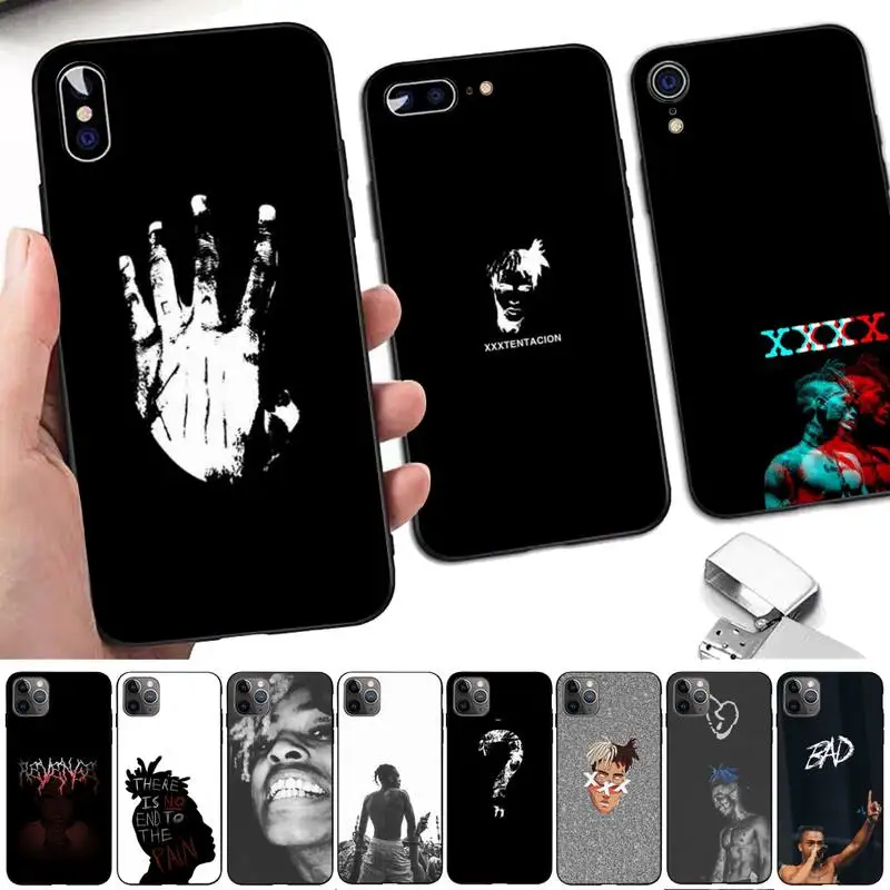 

XXXTENTACION Phone Case for iphone 13 8 7 6 6S Plus X 5S SE 2020 XR 11 12 pro XS MAX