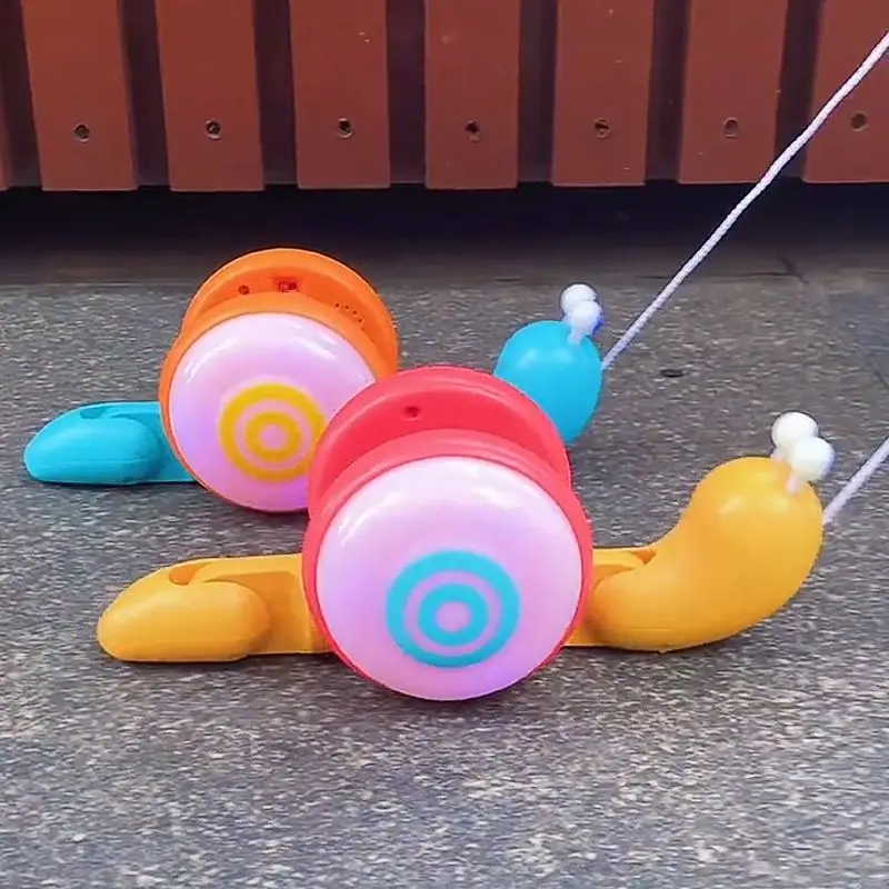 

Baby Crawl Toy Children Puzzle Electric Pull Rope Crawling Snail Toy Learn Climb Toys Kid Early Education Luminous Electric Toys