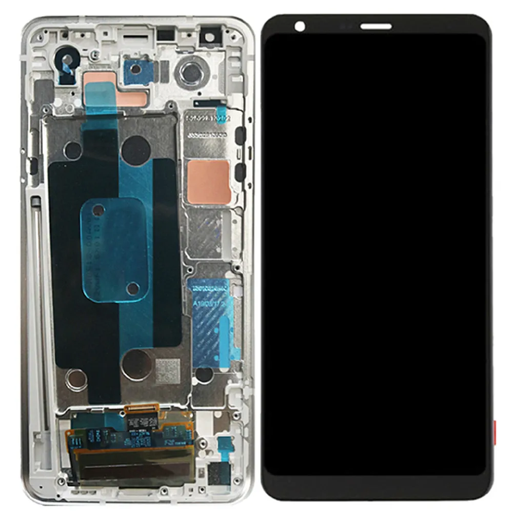 Фото Для LG Stylo 5 LM-Q720 Q720QM6 Q720MS Q720AM Q720TSW Q720QM LM-Q720CS ЖК-дисплей кодирующий преобразователь сенсорного экрана в сборе №4