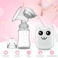 1pc electric breast pump unbilateral automatic milk pump baby bottle electric milk extractor postnatal supplies baby breast feed