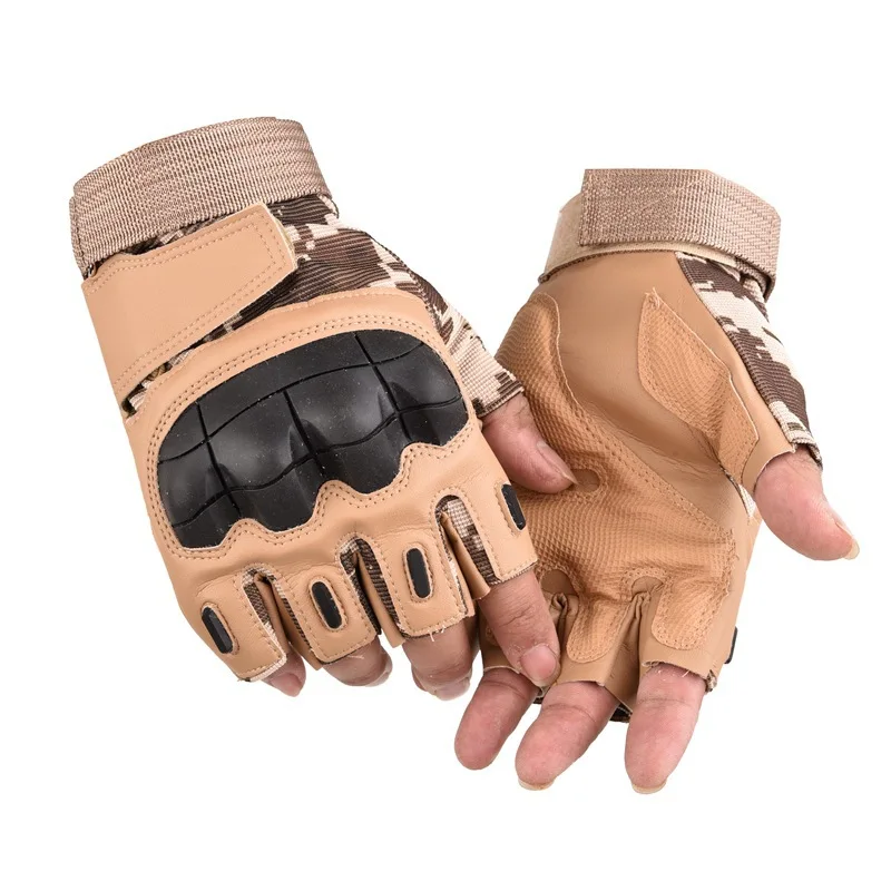 

Fingerless Gloves Tactical Military Motorcycle Motocross Motorbike Driving Gloves Outdoors Guantes Work Gym Gloves Women Men
