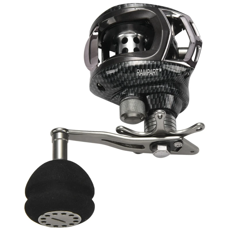 

RAMPART Powerful Metal A Rocker Right Or Left Baitcasting Reel 13BB 6:3:1 High Speed Bait Casting Fishing Reel Lure Fishing Reel
