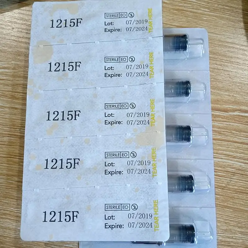 5 шт. иглы для тату-картриджей одноразовые татуировки 5F 7F 9F 11F 13F 15F медицинская