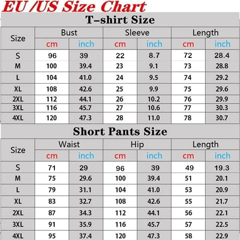 

Men's Casual Short Sleeve Suit Fashion Camouflage 3D Print T-shirt Two Pieces Summer Male Sportswear Clothes