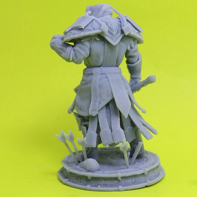 1/24 75 мм 1/32 56 Смола Модель игры Warcraft солдат фигурка Unpaint No Color RW-010 | Скульптура