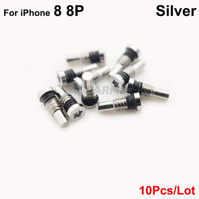 Запасные винты Aocarmo для iPhone 7 P 8 Plus A1661 A1863 серебристые/розовые золотистые черные -