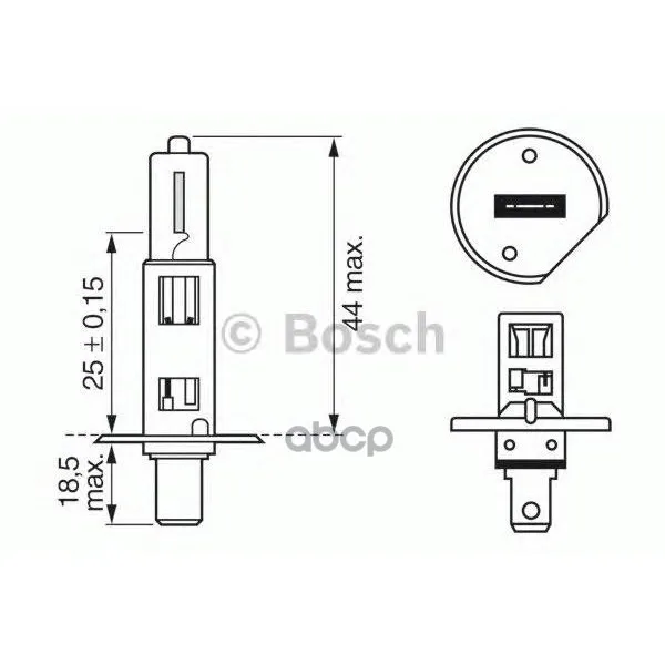 Лампа 12v 100w Bosch арт. 1987302016|Зеркала и крышки| |