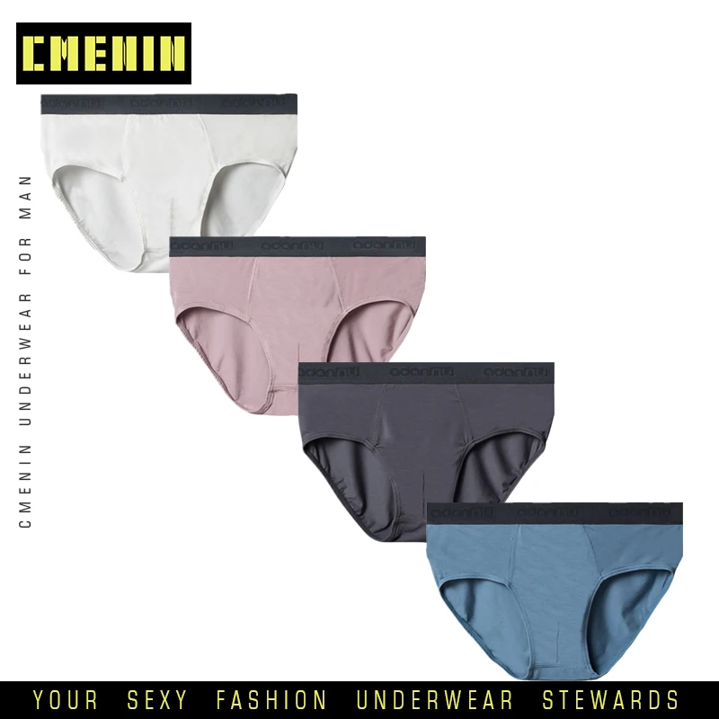 4 шт./лот сексуальное нижнее белье для мужчин мужское Cueca Masculina мужские трусы Unterhosen