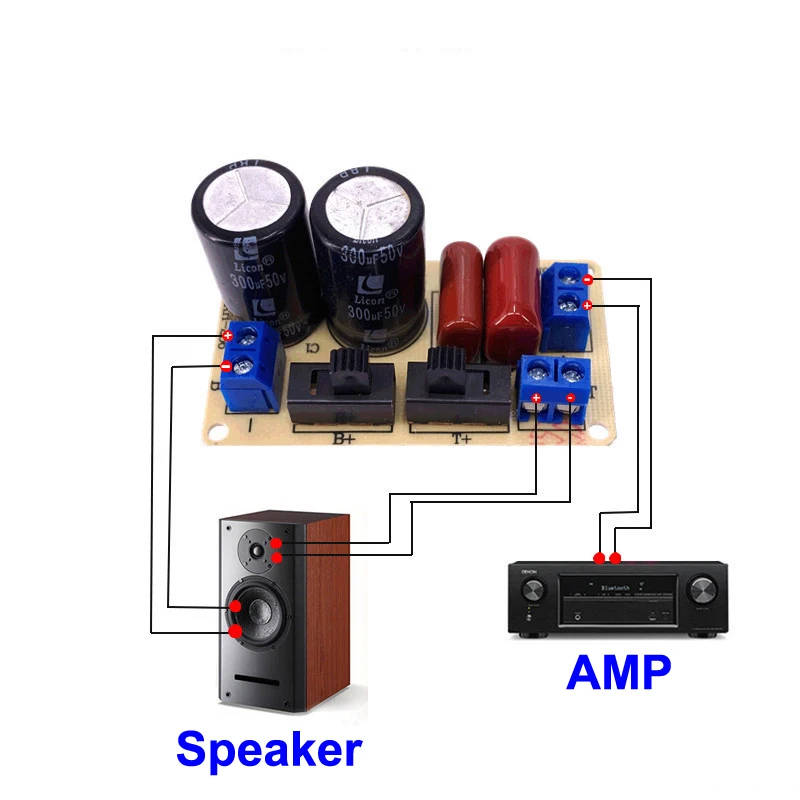 2 шт 150W 2-сторонняя 2500 Гц ВЧ бас DIY Динамик стабилизатор напряжения автомобильного