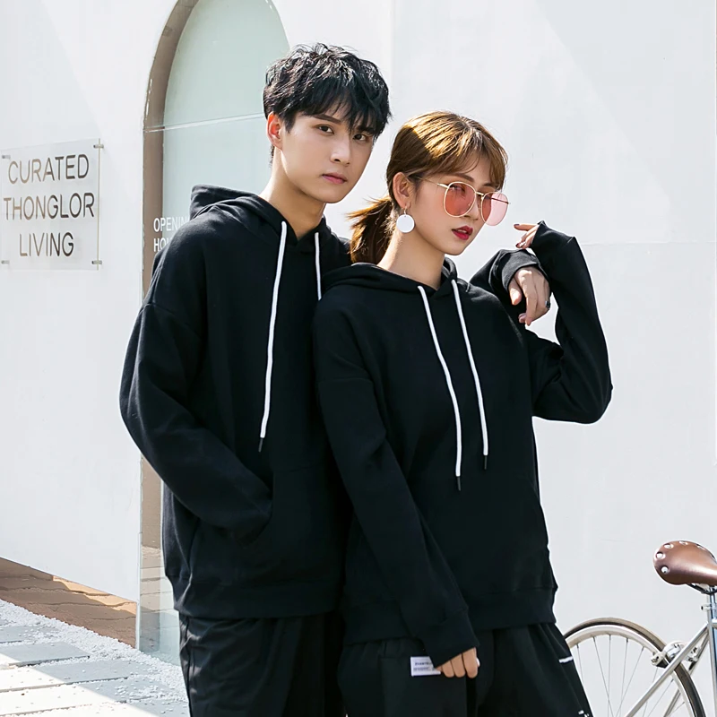 Толстовка HOUZHOU Женская с длинным рукавом хлопковая кофта в стиле Харадзюку