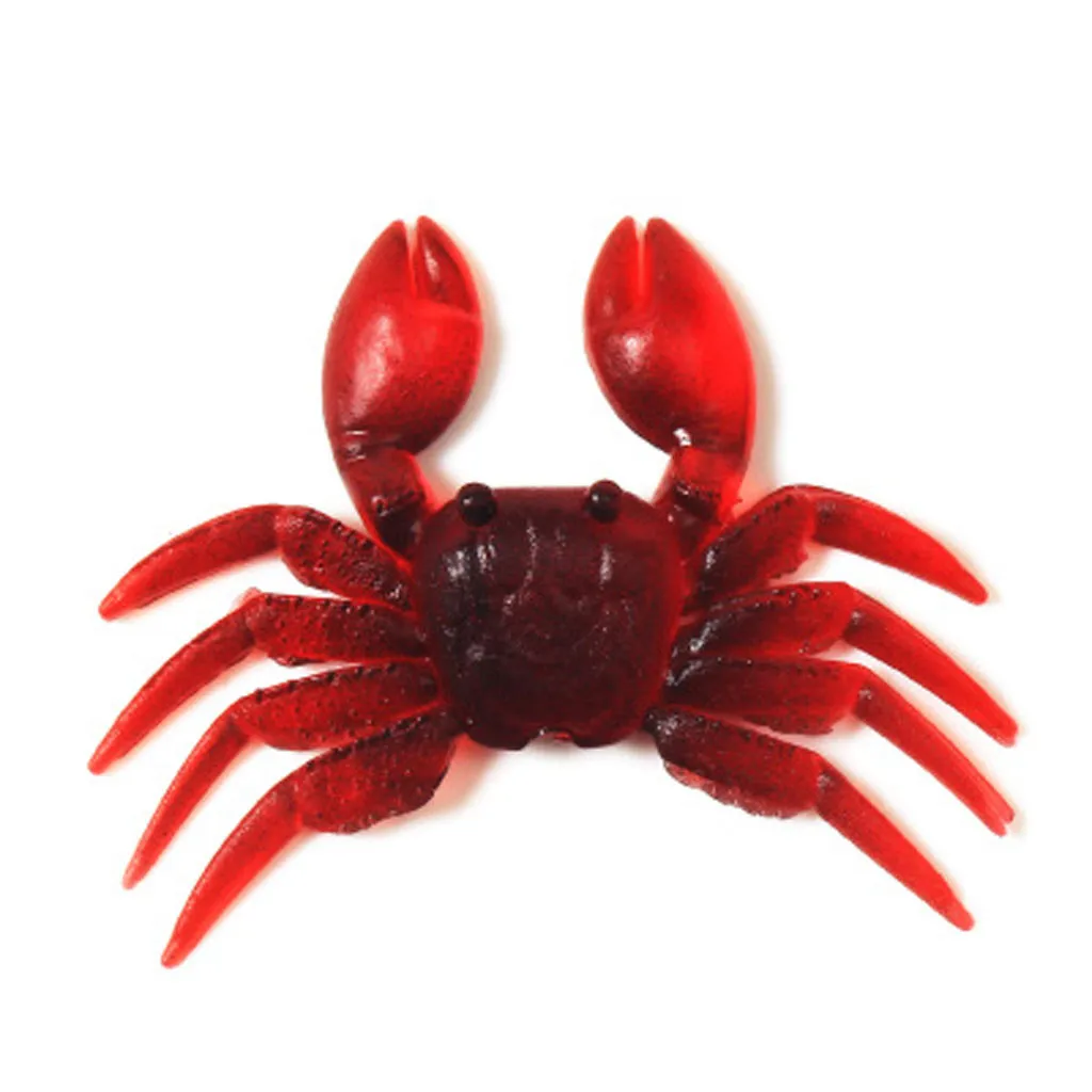 1Pcs Artificial Crab Lure Bait 3D Simulation Fishing Lures Soft Fish with Sharp Hooks June 17th | Спорт и развлечения