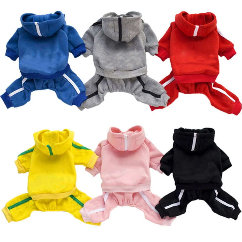 

Dog Clothes For Small Medium Dog Spring Autumn Pet Clothing XS-XXL Overalls Jumpsuit Puppy Outfit Cat Coat Thick Chihuahua York