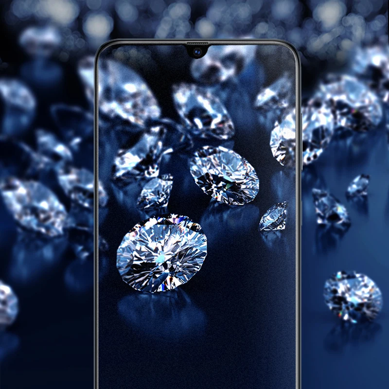 Без отпечатков пальцев полное покрытие матовое закаленное стекло для Xiaomi Redmi Note 7
