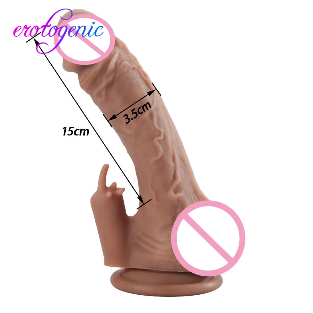 Секс игрушки пенис фаллоимитатор жидкий силикон имитация Женский Вибратор для