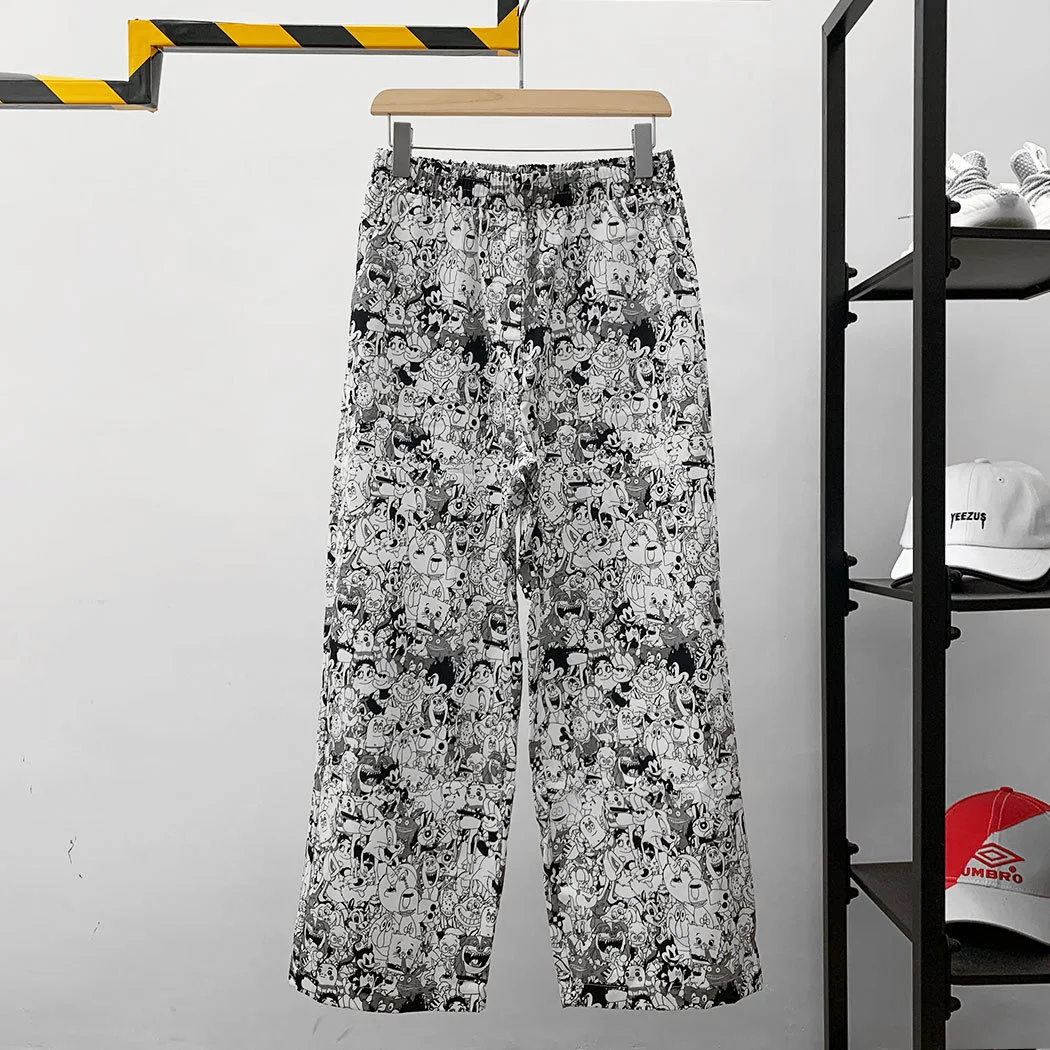 

VETEMENTS Gaojie new VTM vehicles pants OS loose casual hip hop couple casual sports pants