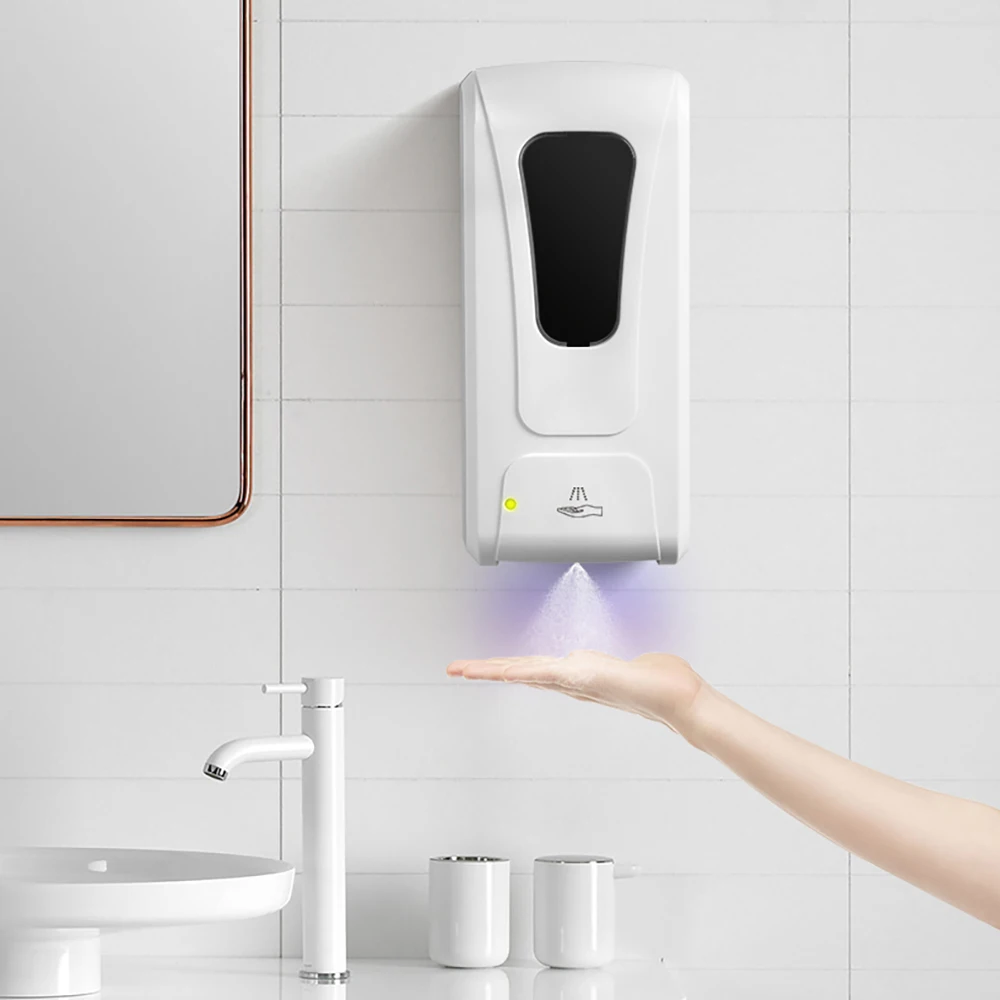 

1000ml Automatic Soap Dispenser Disinfection Machine Sprayer Seifenspender Touchless Sanitizer Dispenser For Bathroom Kitchen