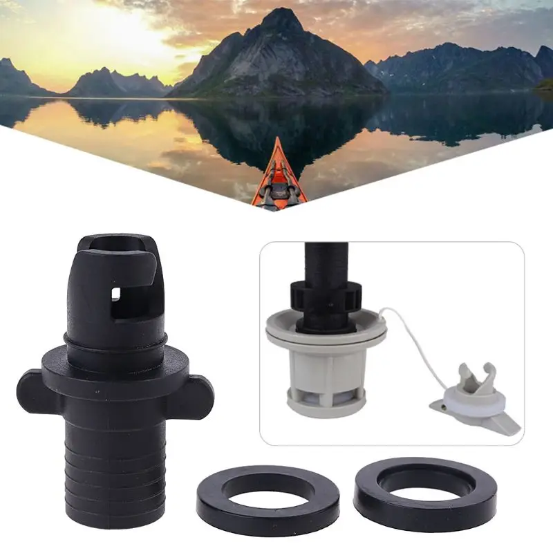 

Foot Pump Kayak Inflatable Air Valve HR Hose Adapter Rowing Boats Accessories