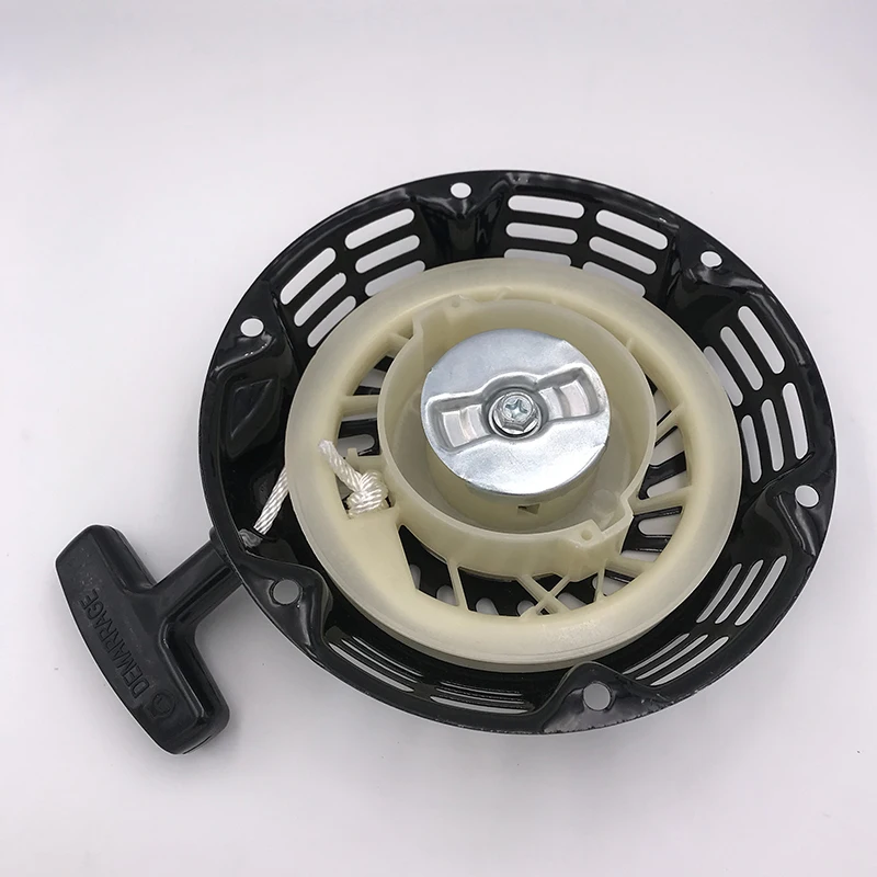 Black Rewind Pull Recoil Starter подходит для Honda GX160 GX200 5.5HP 6.5HP газонокосилка бензопила Makita