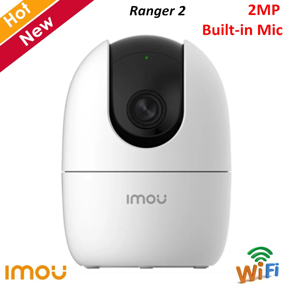 Dahua Imou Ranger 2 Wifi камера, встроенный микрофон, сирена, двухсторонняя поддержка разговора, облачная и sd-карта, 256G, 360 °, беспроводная камера