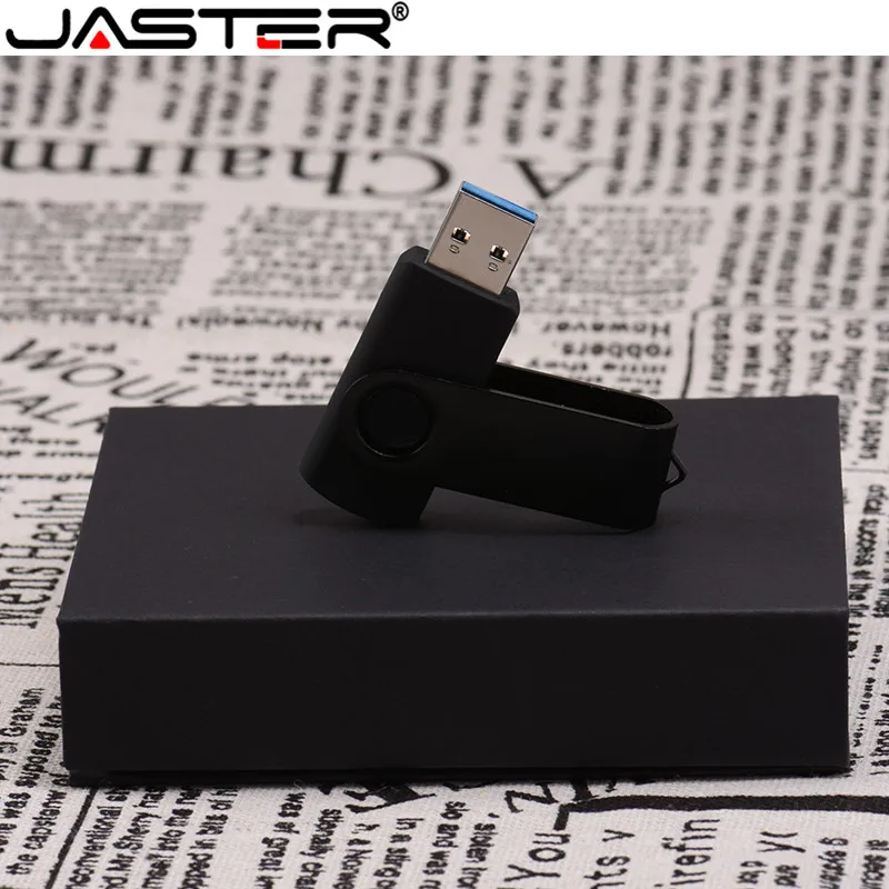 JASTER ODM OEM логотип черный/белый вращающийся USB 2,0 4 ГБ/128 ГБ версия флэш-накопитель карта памяти(хорошие товары для бизнеса