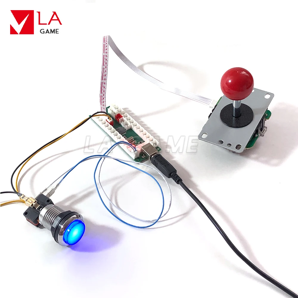 2 игрока аркадный набор плакат Нулевая задержка usb к ПК Rasberry PI аркадная машина