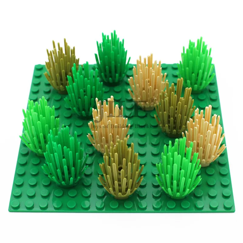 Строительные блоки Moc 2x2x4 6064 для города улицы сада травы | Игрушки и хобби