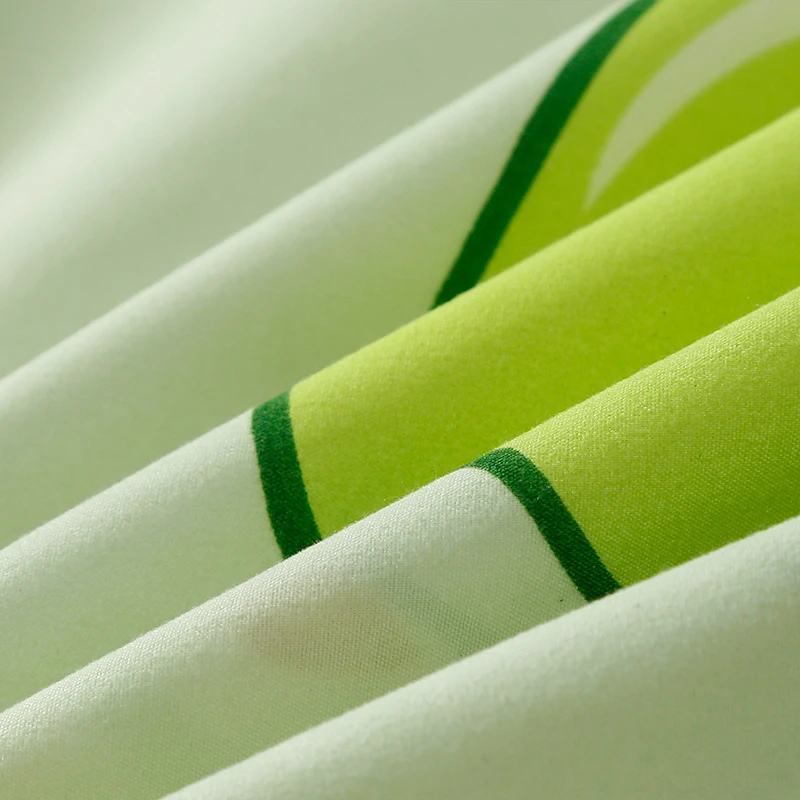 

Home Textiles Bedclothes Green Fruit Duvet Cover Pillowcase Set 2/3pcs Kids Adult Bedding Set King Queen Double Single Size