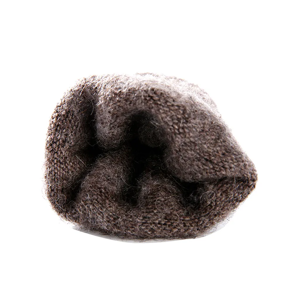 L.Mirror 1 пара мужские Зимние перчатки для сенсорного экрана толстые плюшевые